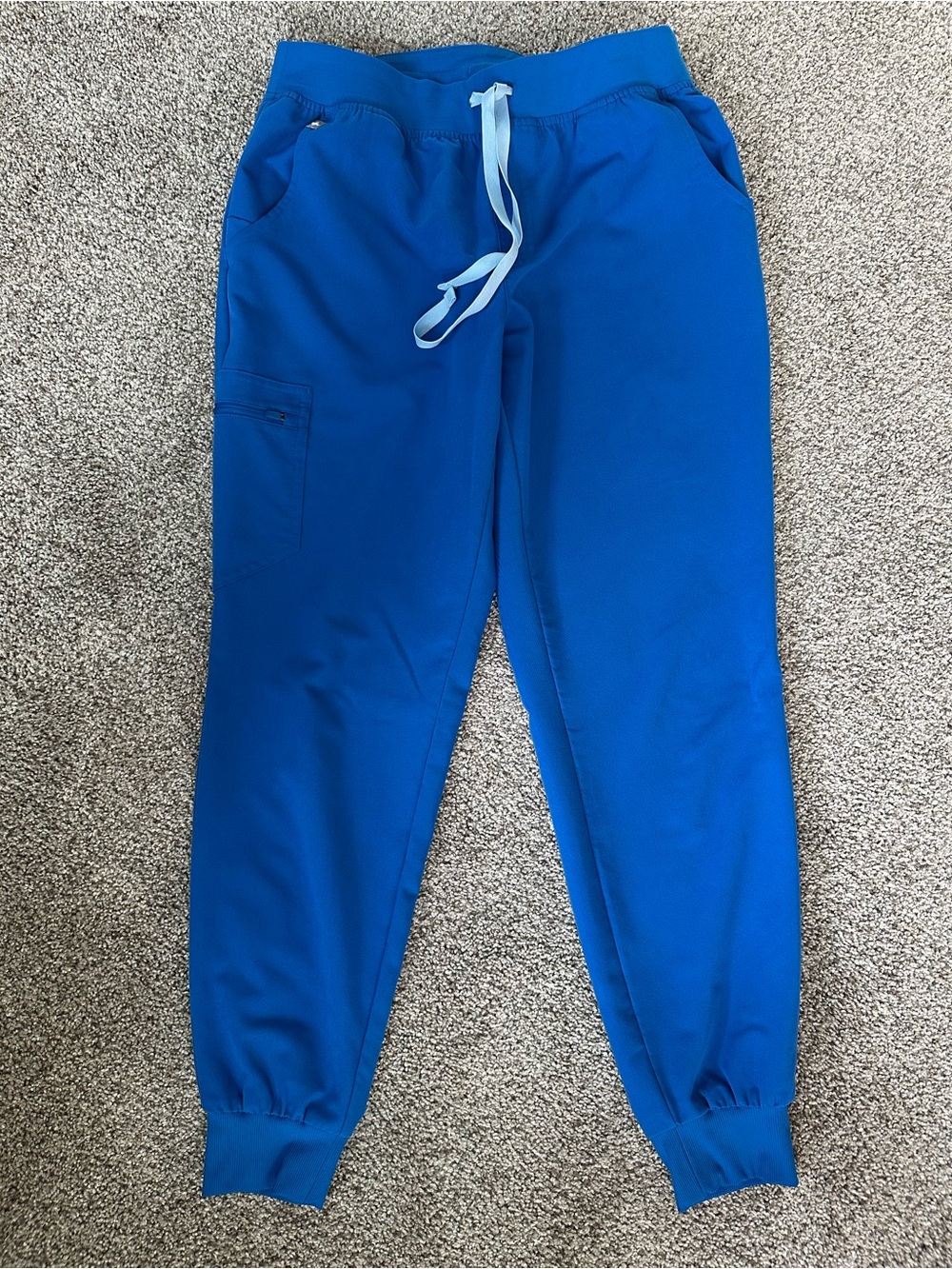 Figs Royal Blue Zamora Jogger Scrub Pants